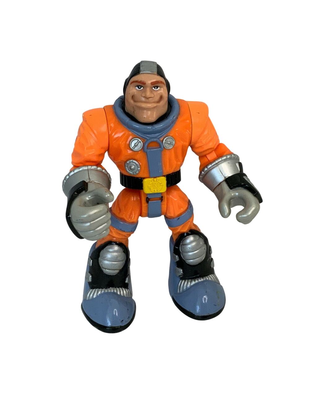 Roger Huston Astronaut (Orange) W/O Pack 2001 Mattel #78192 Rescue Heroes